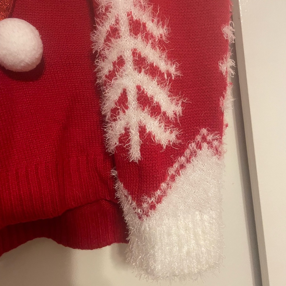 Novelty Cat Ugly Christmas Sweater - Picture 5 of 6